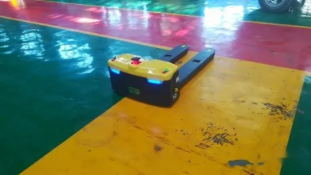 Navegación magnética láser Herramienta de manipulación automática de materiales Camión Carretilla elevadora Tractor Agv