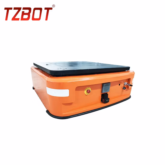 Chasis de robot Agv Capacidad de carga de 1000 kg Capacidad pesada Almacén Agv Logística inteligente Agv para transporte Equipos de manipulación de materiales (TZAGV