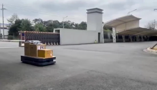 Coche De Transporte Con Robot De Entrega Agv Sin Rieles Slam Grupo Co Ltd De Guizhou Agvs 5599