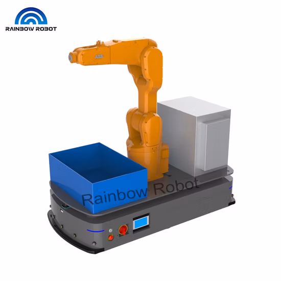 Agv de carga de 300 kg para transferencia industrial